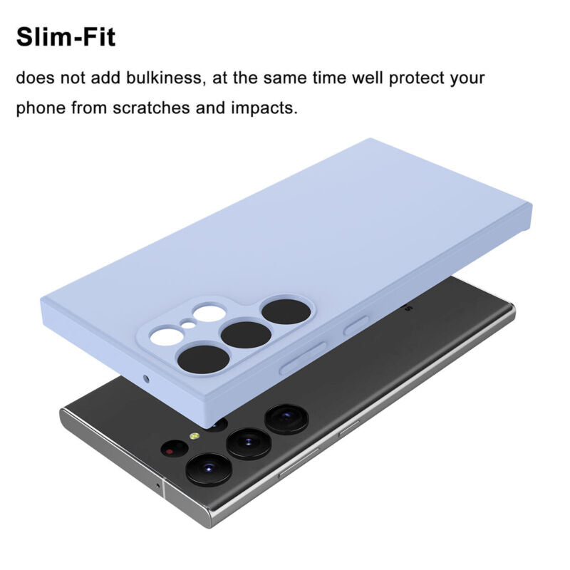 Protective Silicone Case For Samsung S23 Series - carolay.co