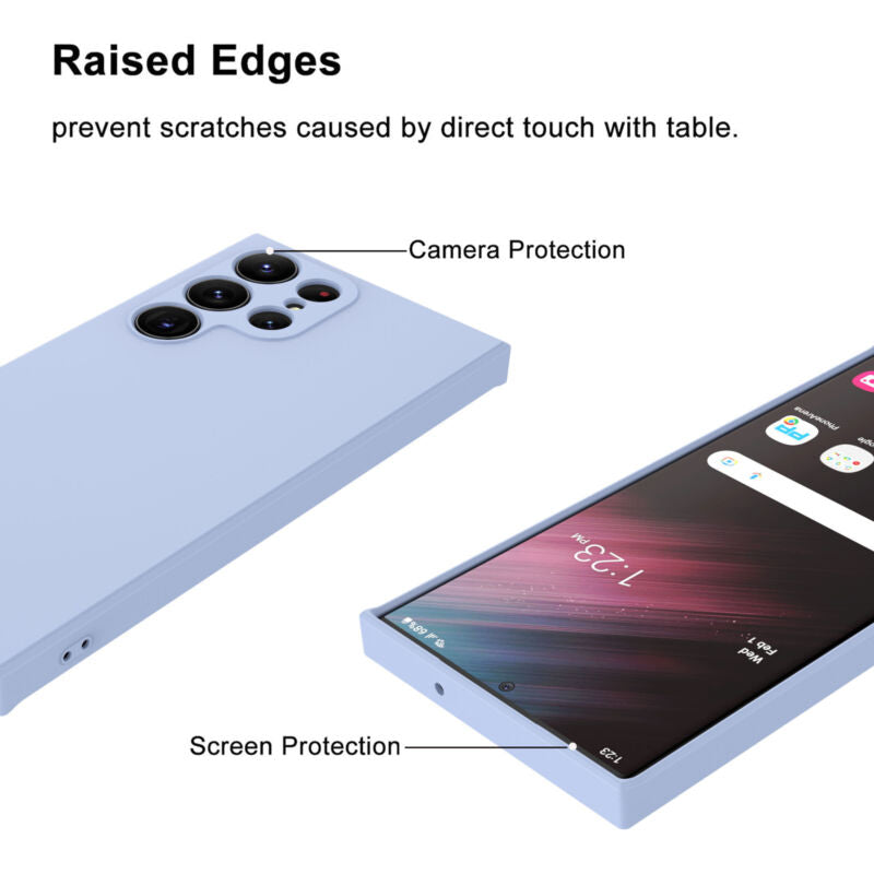 Protective Silicone Case For Samsung S23 Series - carolay.co