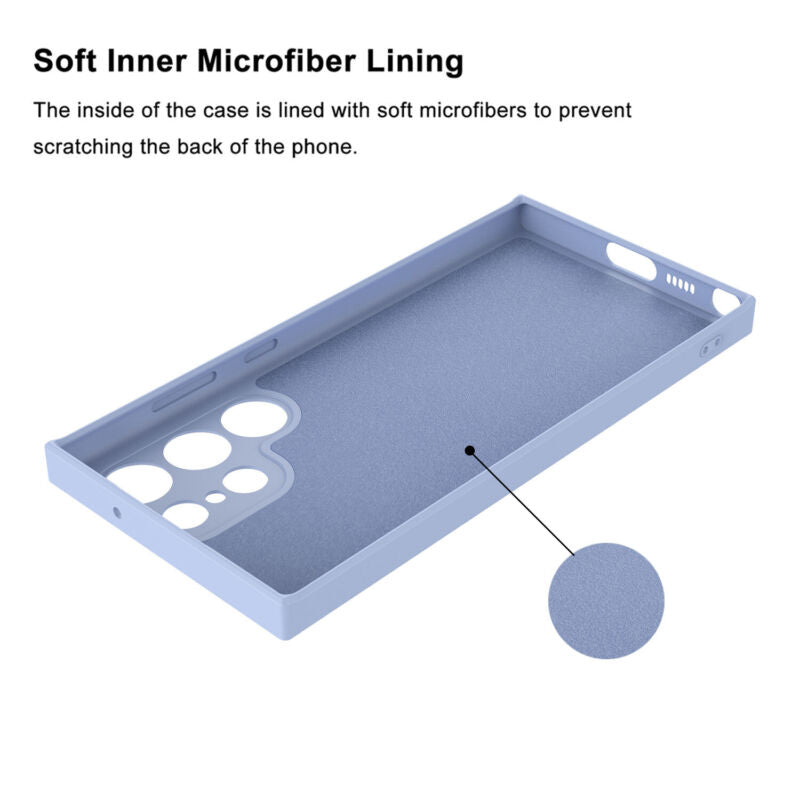 Protective Silicone Case For Samsung S23 Series - carolay.co