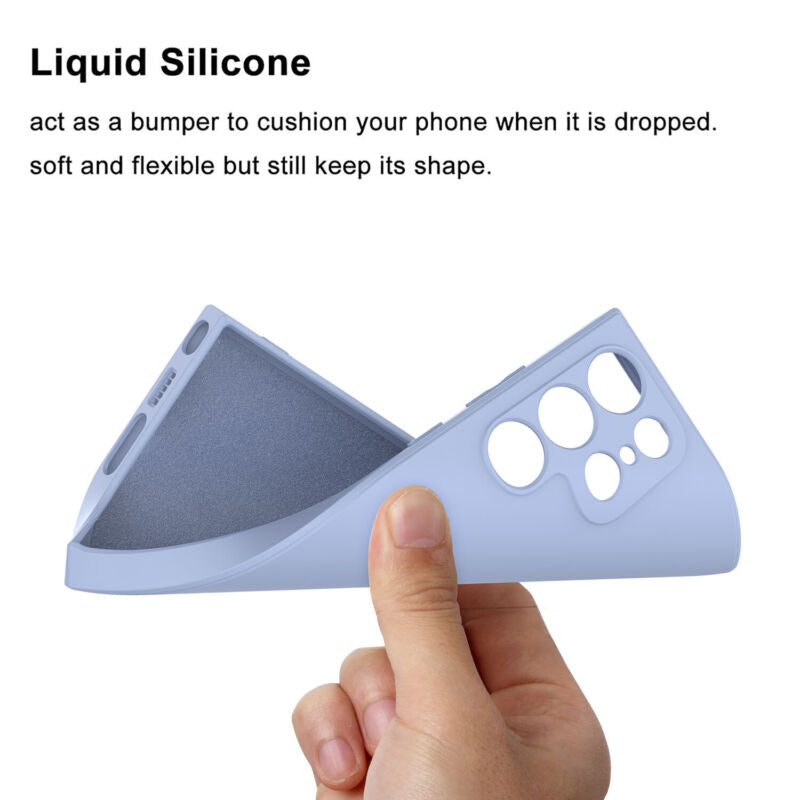 Protective Silicone Case For Samsung S23 Series - carolay.co
