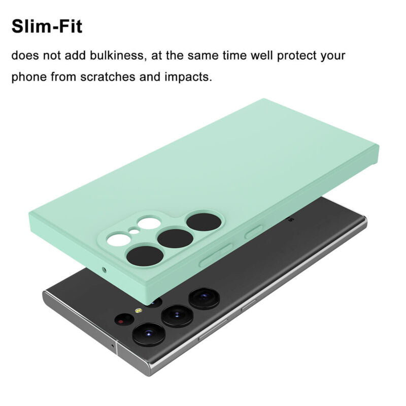 Protective Silicone Case For Samsung S23 Series - carolay.co