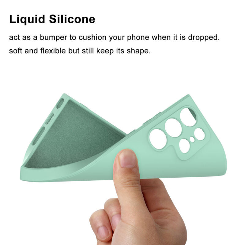 Protective Silicone Case For Samsung S23 Series - carolay.co