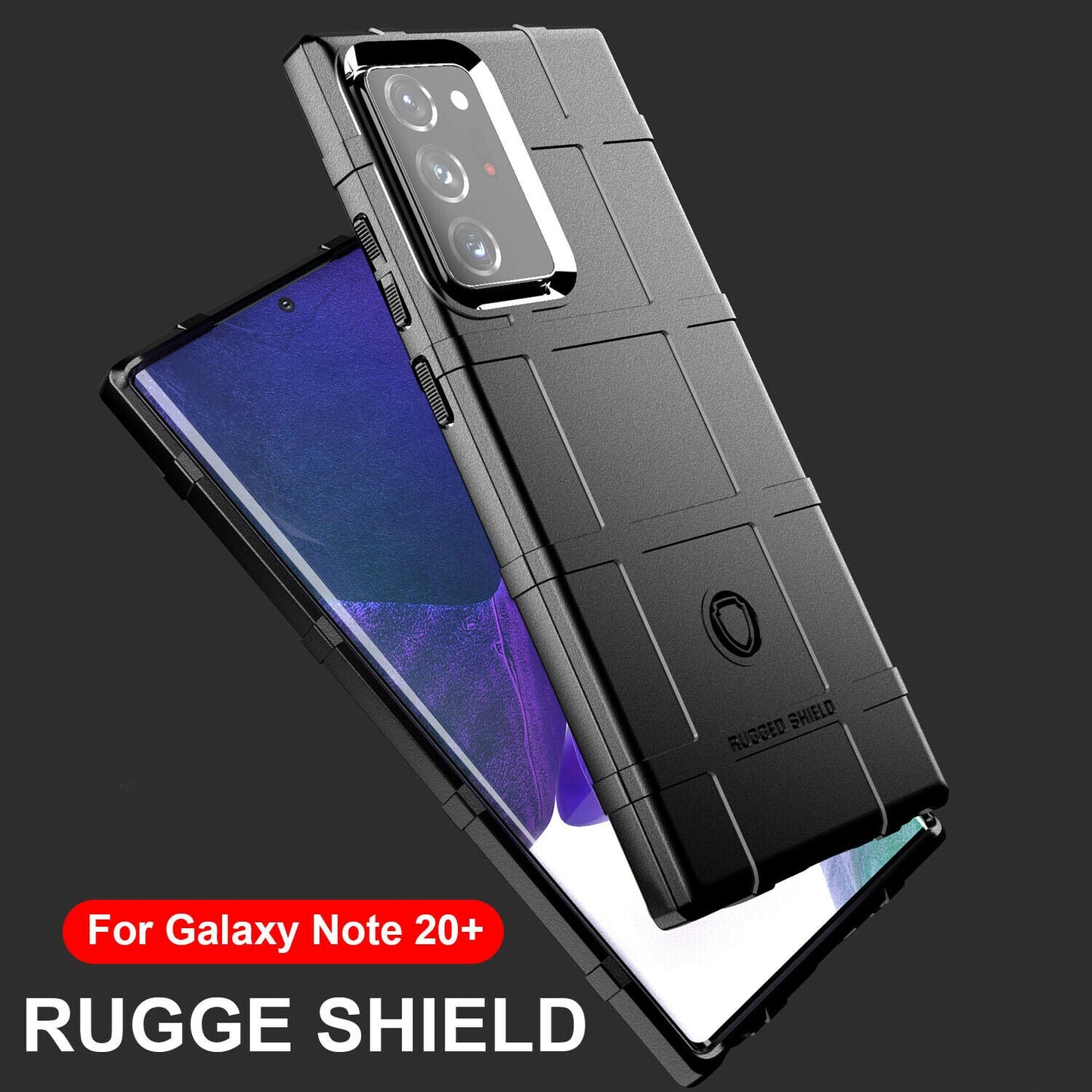 Rugged Shield Rubber Protective Case For Samsung Galaxy S21 Note20 - carolay.co