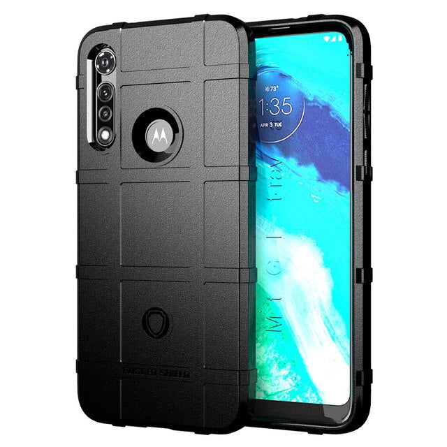 Rugged Shield Silicone Case Shockproof Cover for Motorola - carolay.co