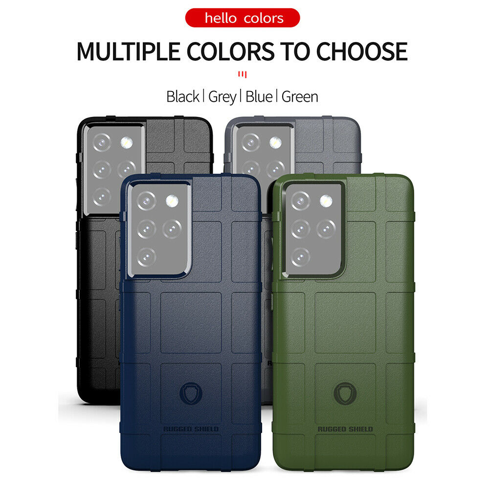 Rugged Silicone Back Protective Case For Samsung S21 Ultra Plus - carolay.co