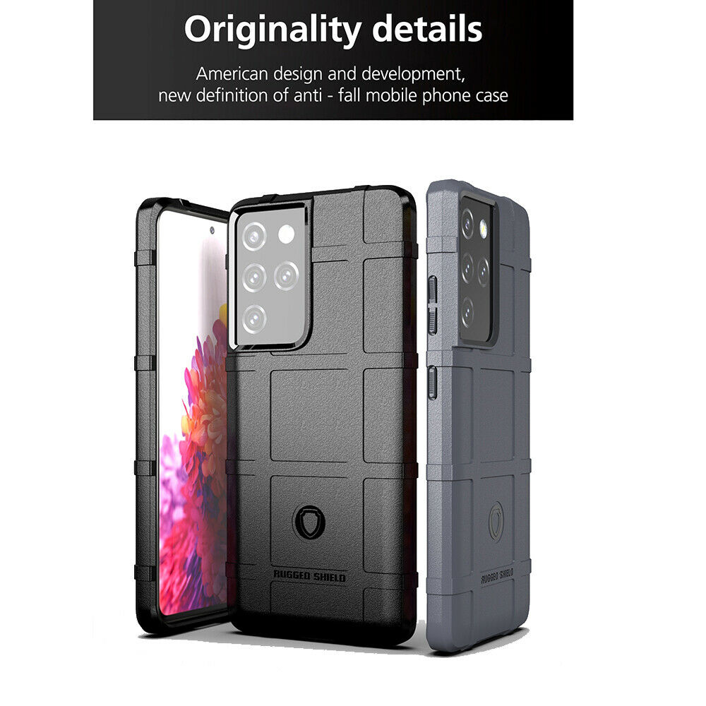 Rugged Silicone Back Protective Case For Samsung S21 Ultra Plus - carolay.co