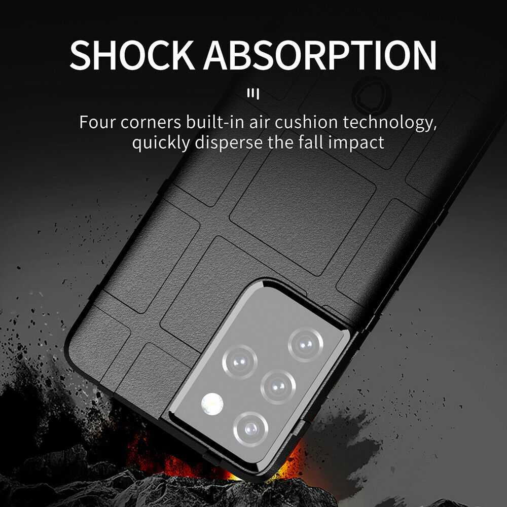 Rugged Silicone Back Protective Case For Samsung S21 Ultra Plus - carolay.co