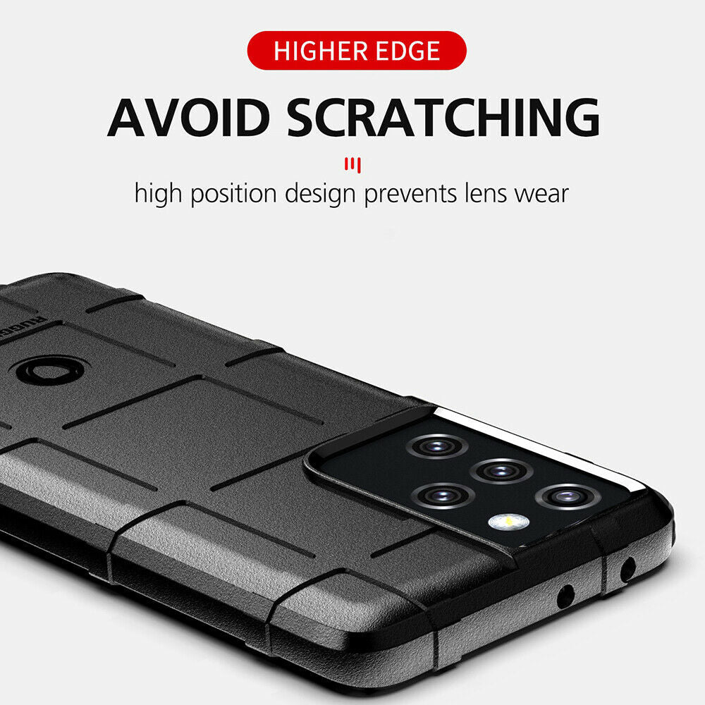 Rugged Silicone Back Protective Case For Samsung S21 Ultra Plus - carolay.co