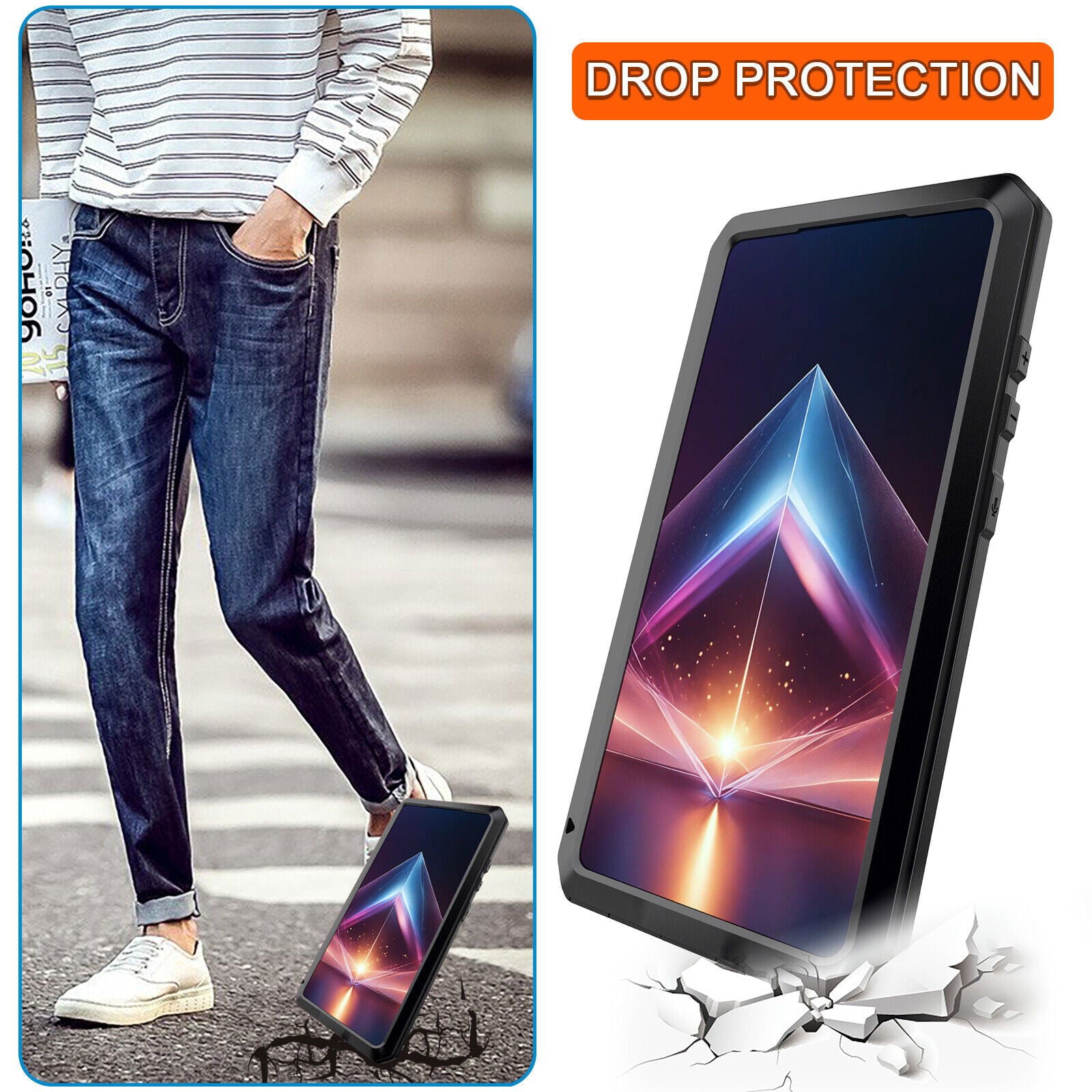 Rugged magnetic phone case Samsung Galaxy S24 series - carolay.co