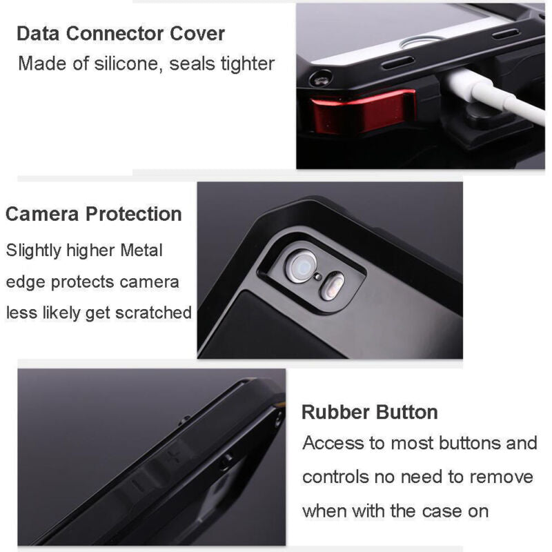 Samsung Galaxy Metal Shockproof Aluminum HEAVY Case - carolay.co