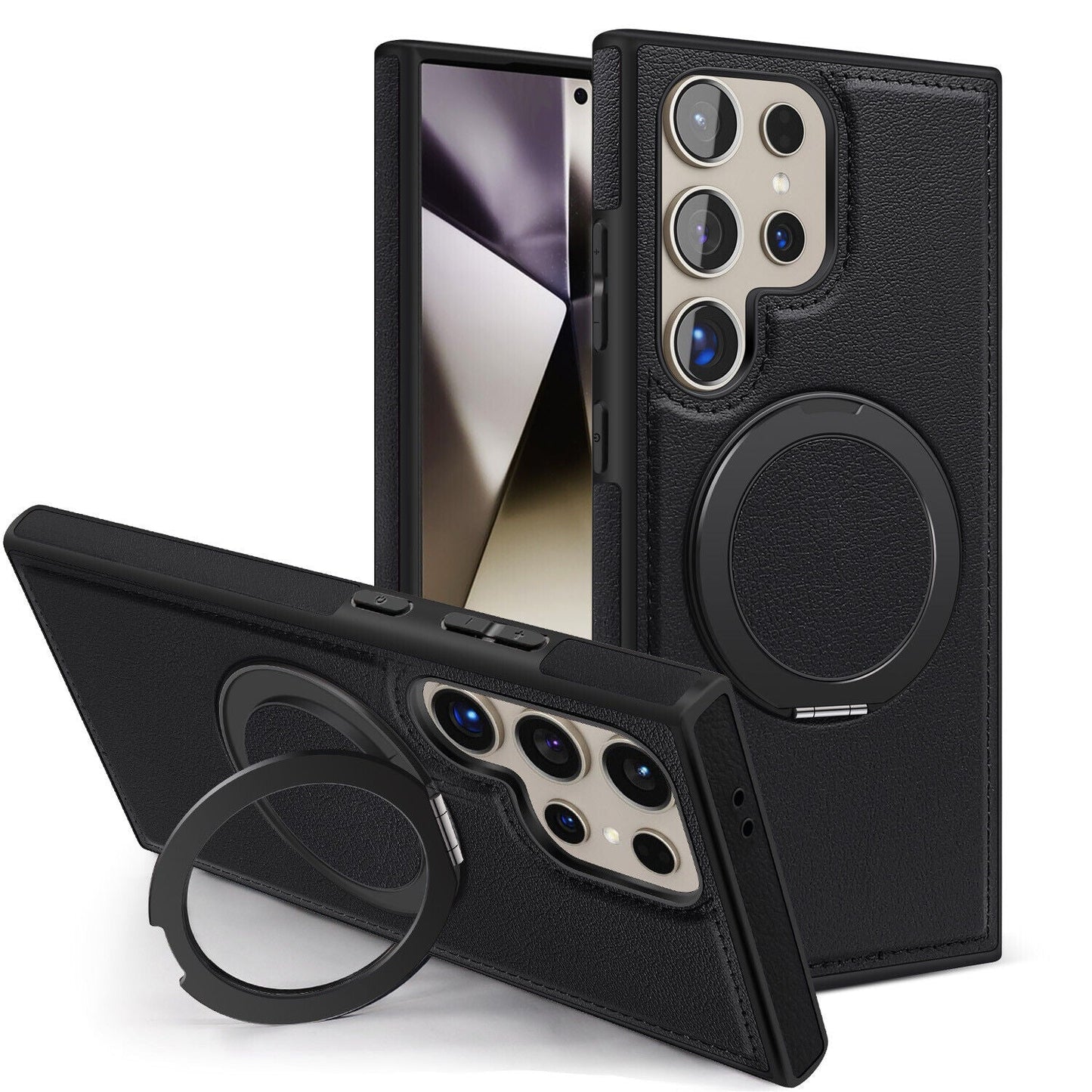 Samsung Galaxy S24 Ultra Magnetic Ring Case with Compatibility - carolay.co