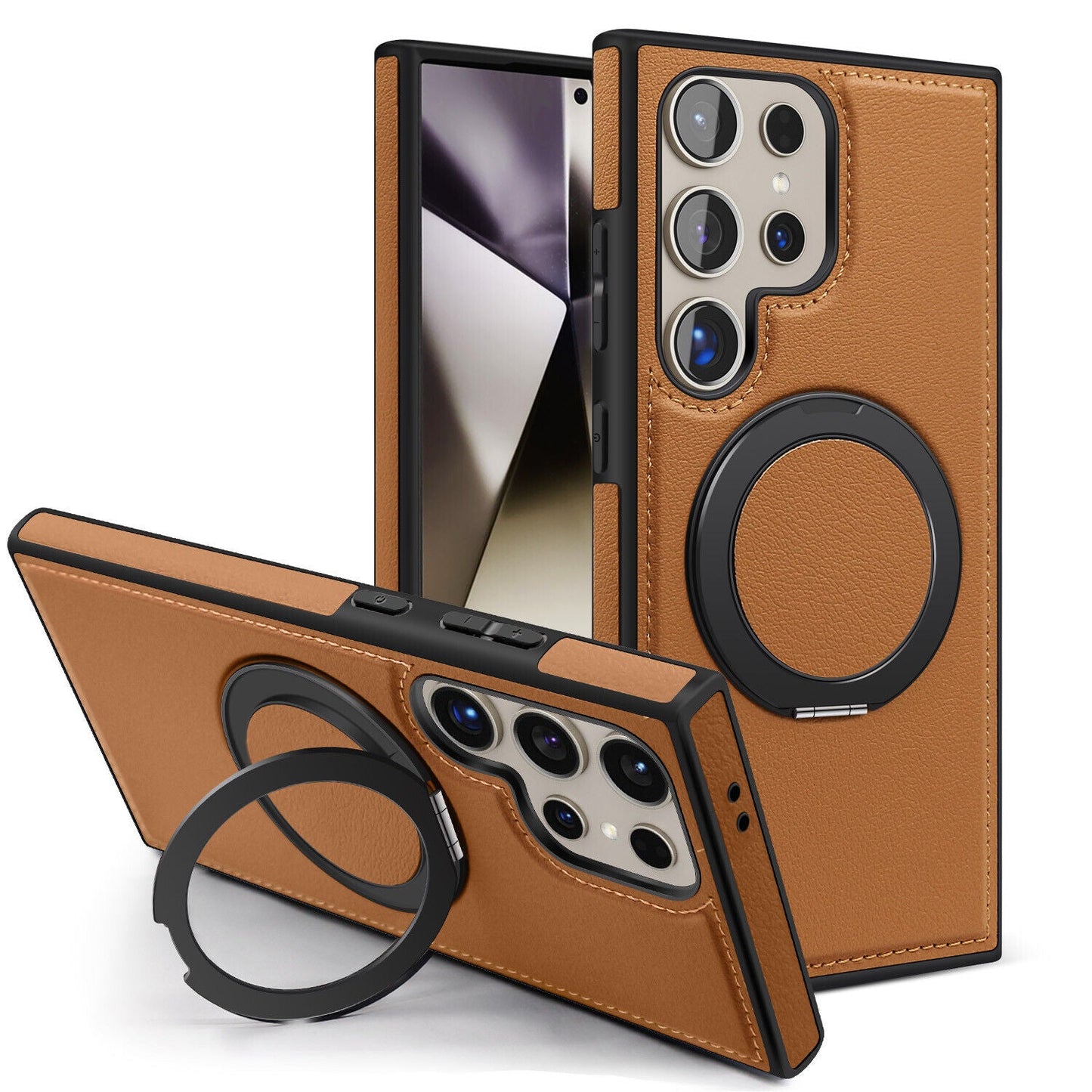 Samsung Galaxy S24 Ultra Magnetic Ring Case with Compatibility - carolay.co