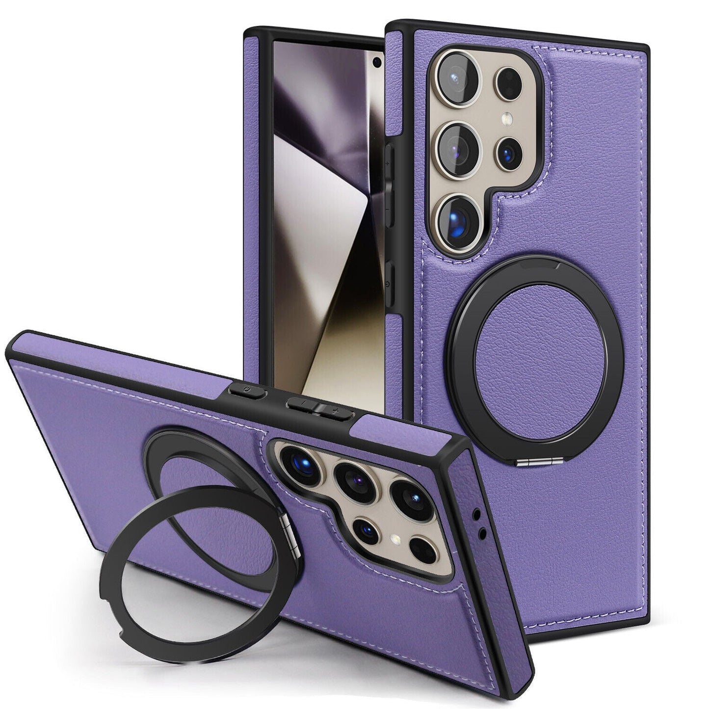 Samsung Galaxy S24 Ultra Magnetic Ring Case with Compatibility - carolay.co