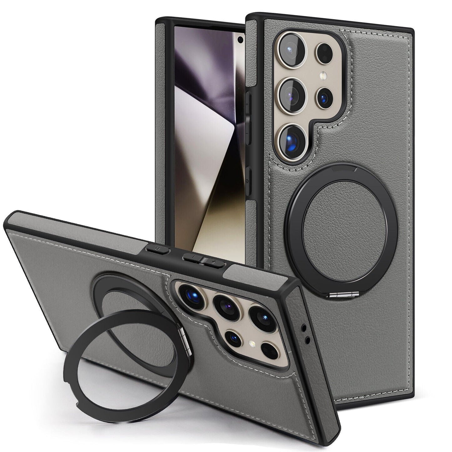 Samsung Galaxy S24 Ultra Magnetic Ring Case with Compatibility - carolay.co