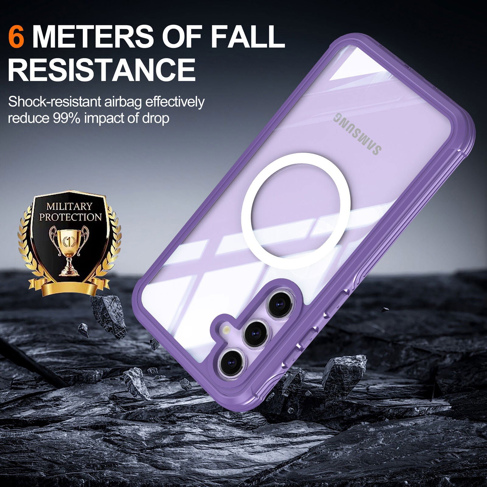 Samsung Galaxy S24 magnetic phone case - carolay.co