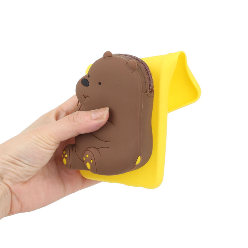 Samsung Galaxy Zipper Pocket Cute Animal Case - carolay.co