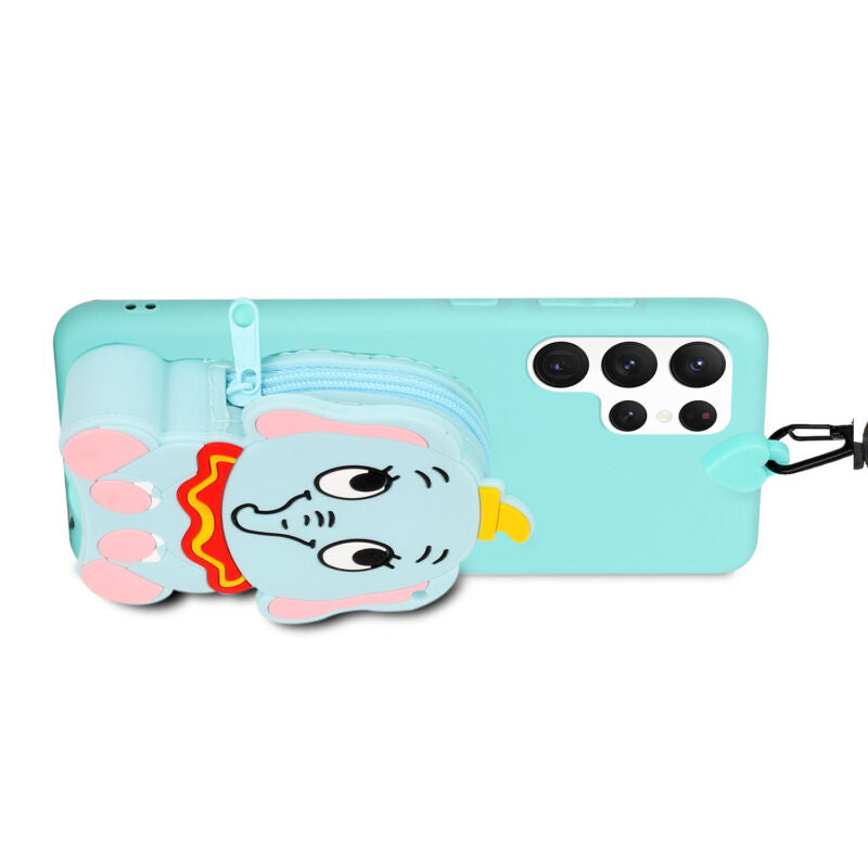 Samsung Galaxy Zipper Pocket Cute Animal Case - carolay.co