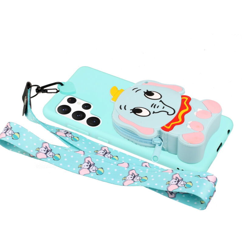Samsung Galaxy Zipper Pocket Cute Animal Case - carolay.co