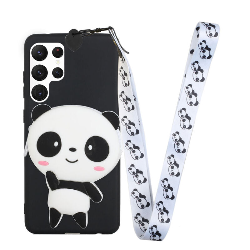 Samsung Galaxy Zipper Pocket Cute Animal Case - carolay.co