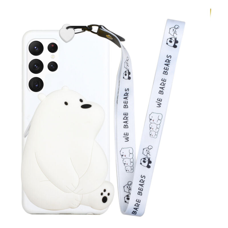Samsung Galaxy Zipper Pocket Cute Animal Case - carolay.co