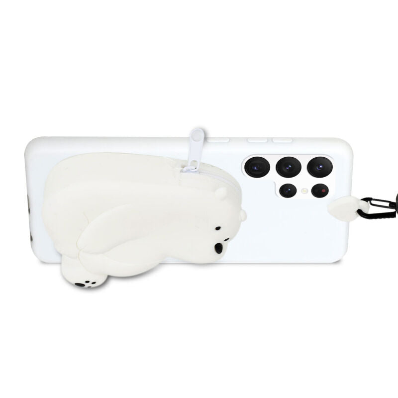 Samsung Galaxy Zipper Pocket Cute Animal Case - carolay.co