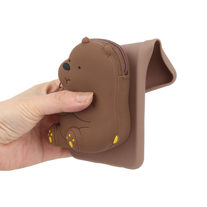 Samsung Galaxy Zipper Pocket Cute Animal Case - carolay.co