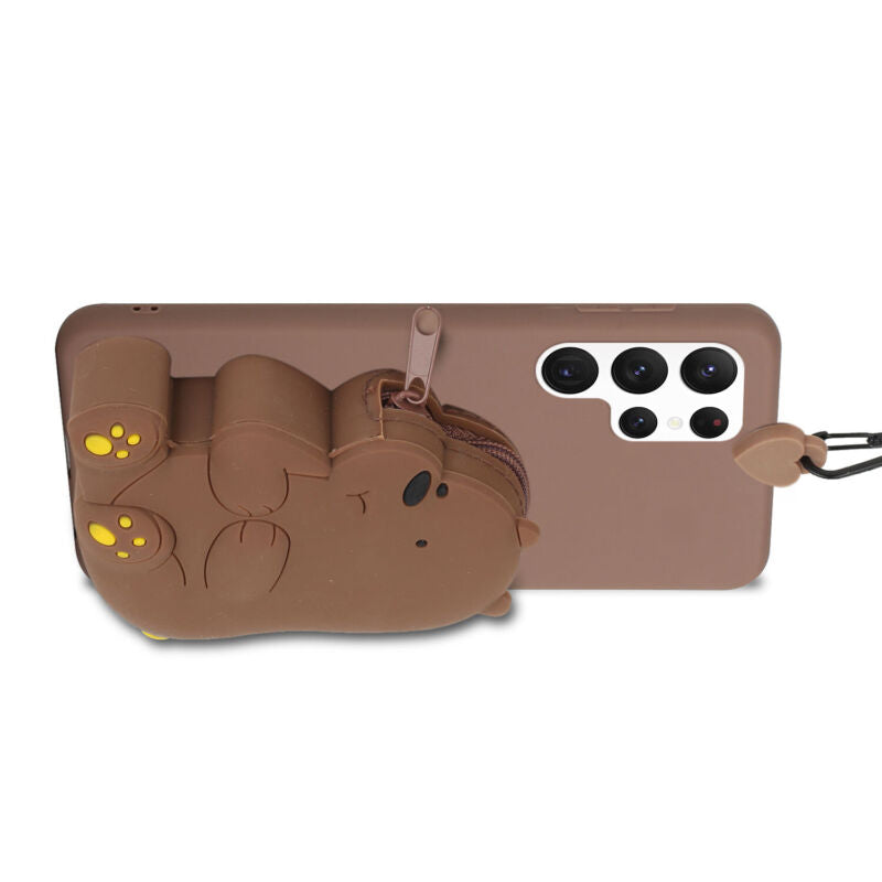 Samsung Galaxy Zipper Pocket Cute Animal Case - carolay.co