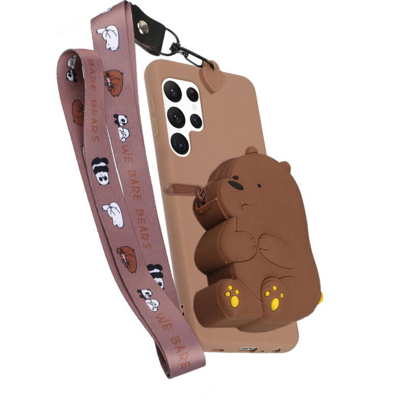 Samsung Galaxy Zipper Pocket Cute Animal Case - carolay.co