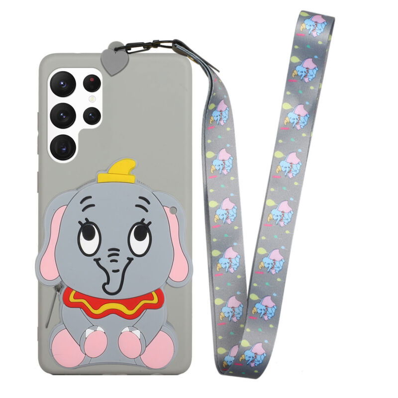 Samsung Galaxy Zipper Pocket Cute Animal Case - carolay.co