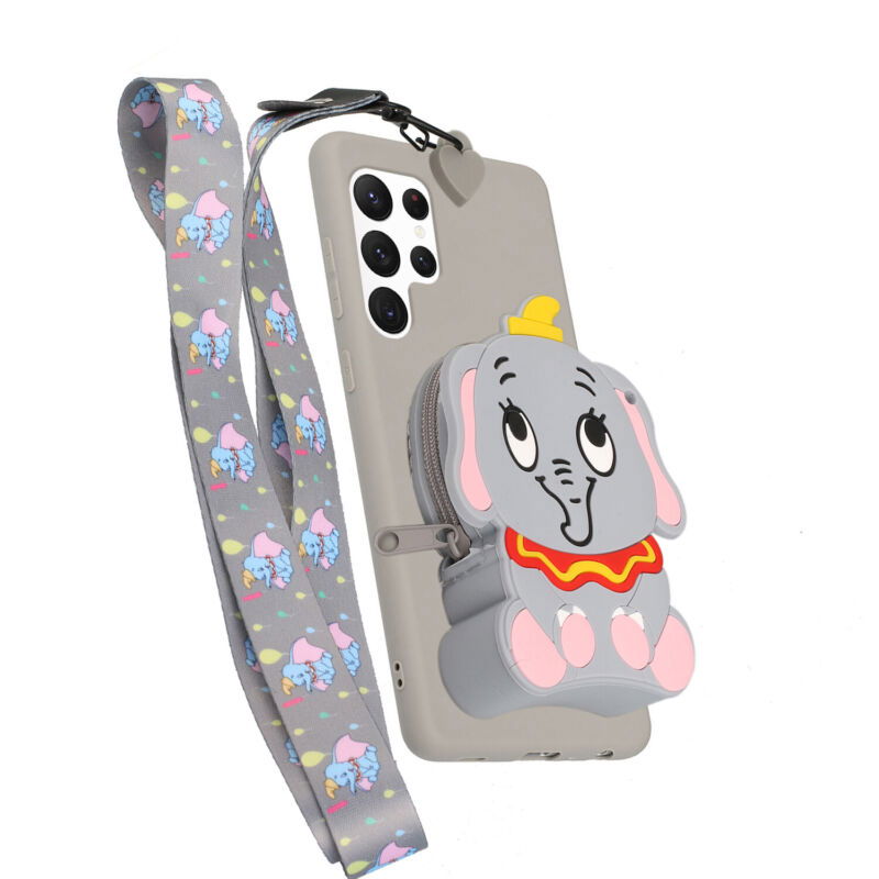 Samsung Galaxy Zipper Pocket Cute Animal Case - carolay.co