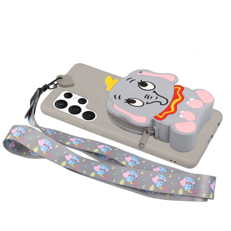 Samsung Galaxy Zipper Pocket Cute Animal Case - carolay.co