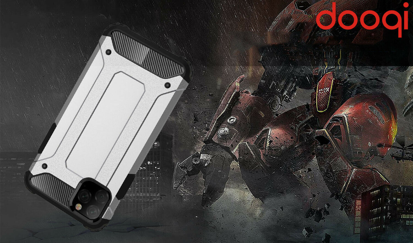 Shockproof Armor Protective Case+Tempered Glass For iPhone - carolay.co