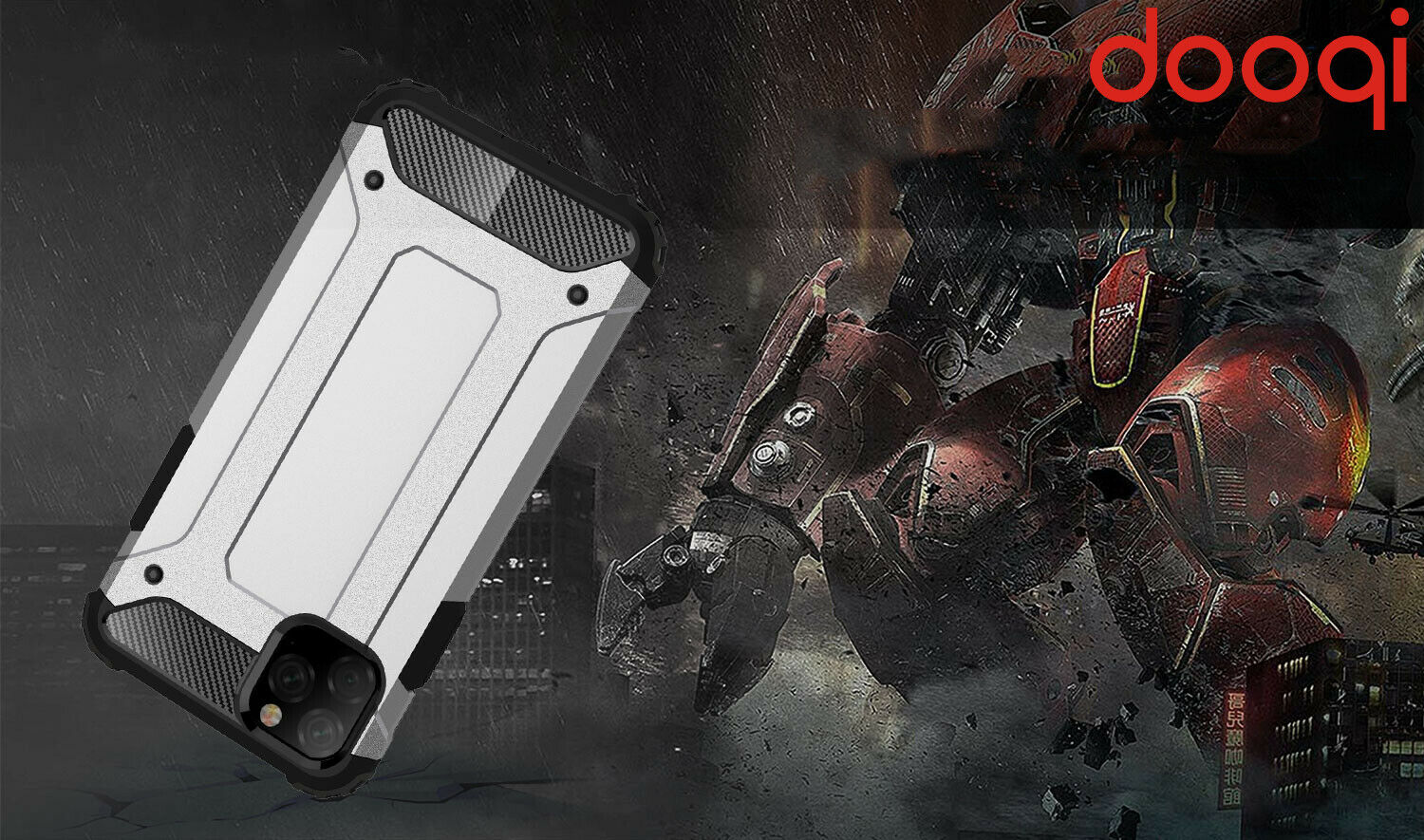 Shockproof Armor Protective Case+Tempered Glass For iPhone - carolay.co