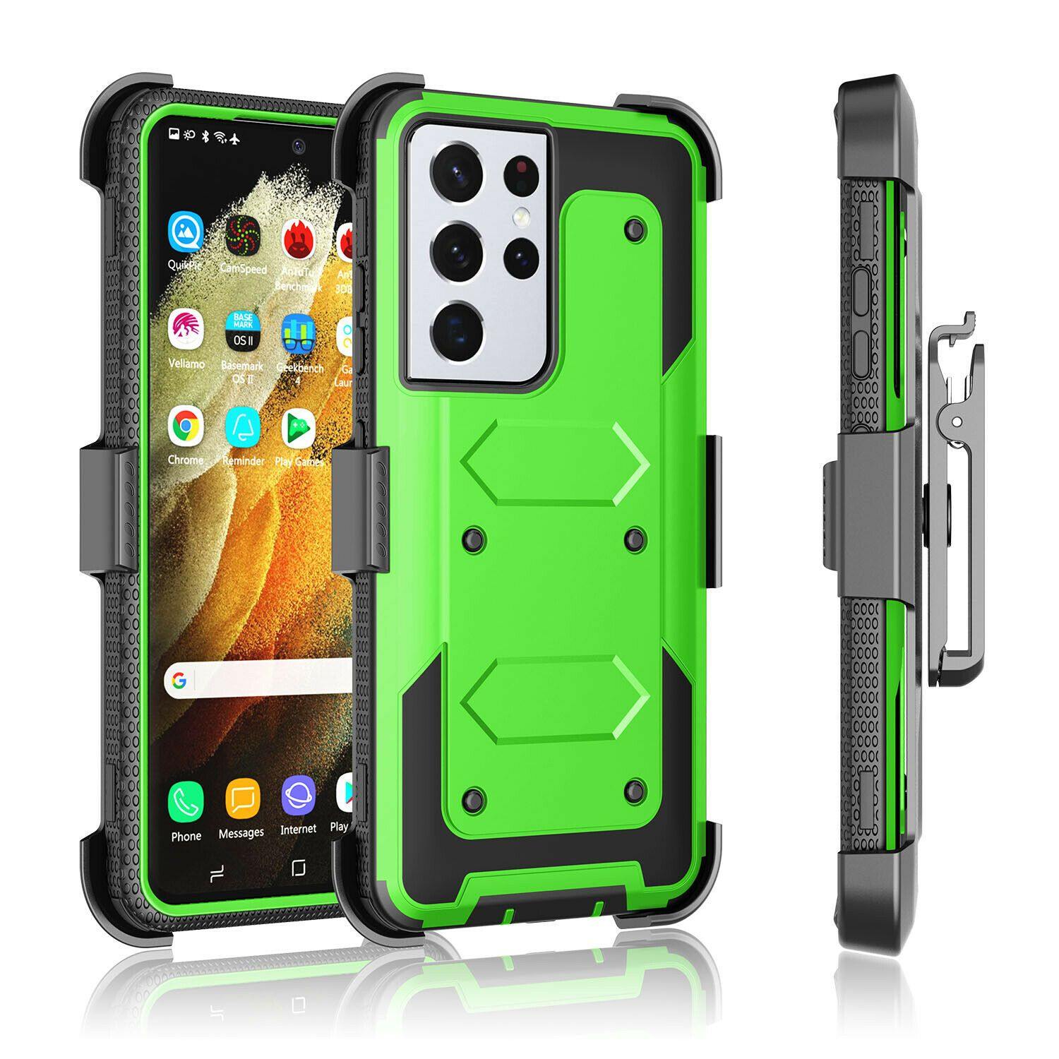 Shockproof Case Belt Clip Holster for Samsung S21 Ultra 5G - carolay.co