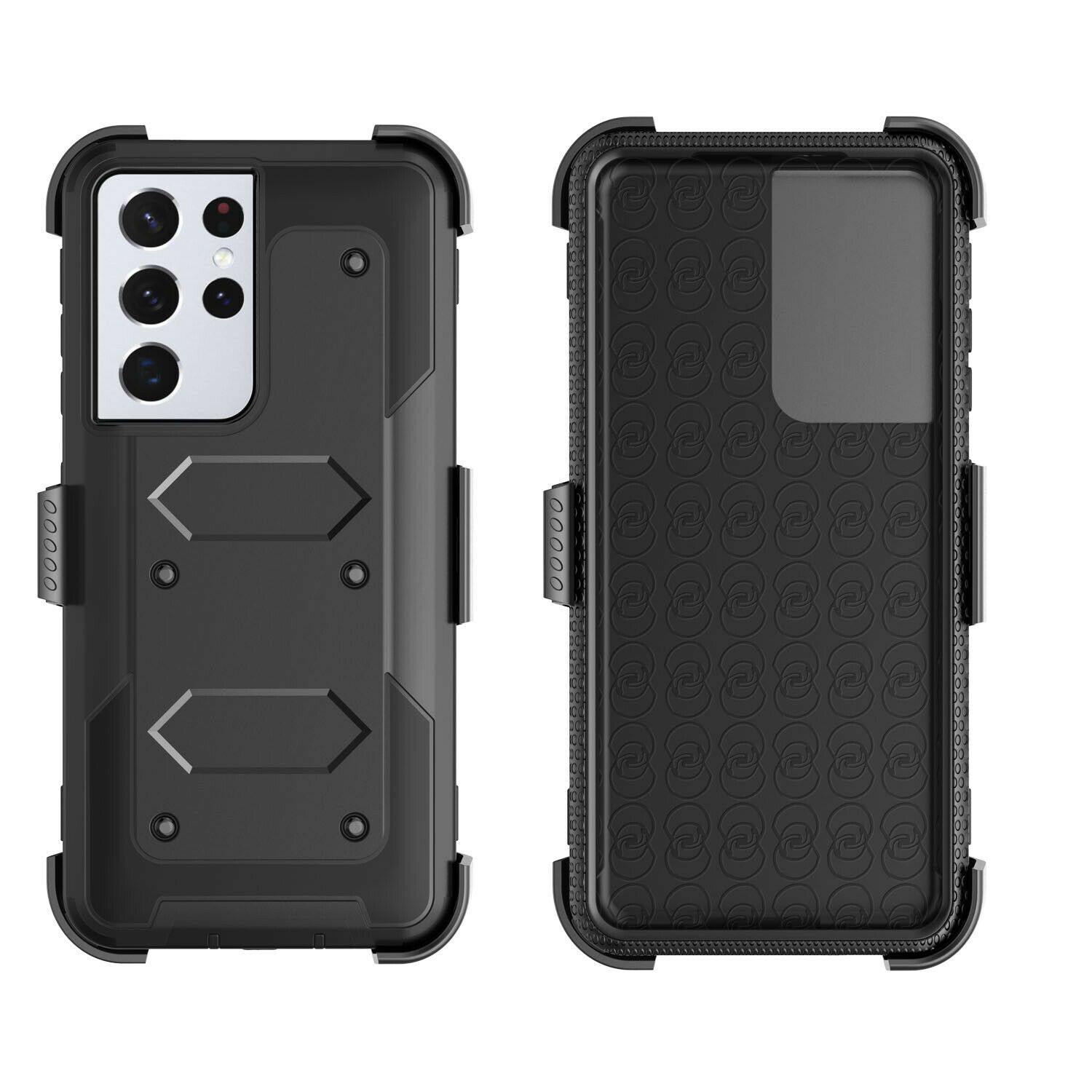 Shockproof Case Belt Clip Holster for Samsung S21 Ultra 5G - carolay.co