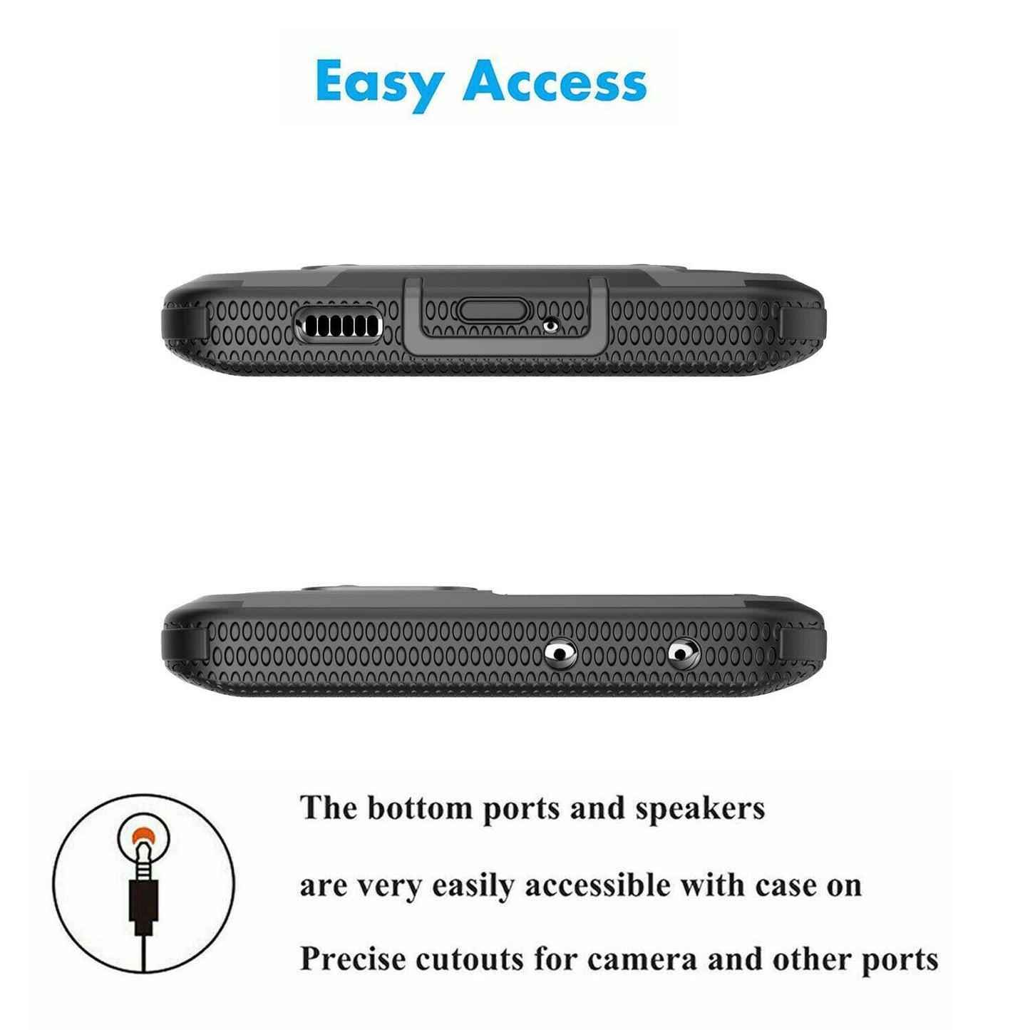 Shockproof Case Belt Clip Holster for Samsung S21 Ultra 5G - carolay.co