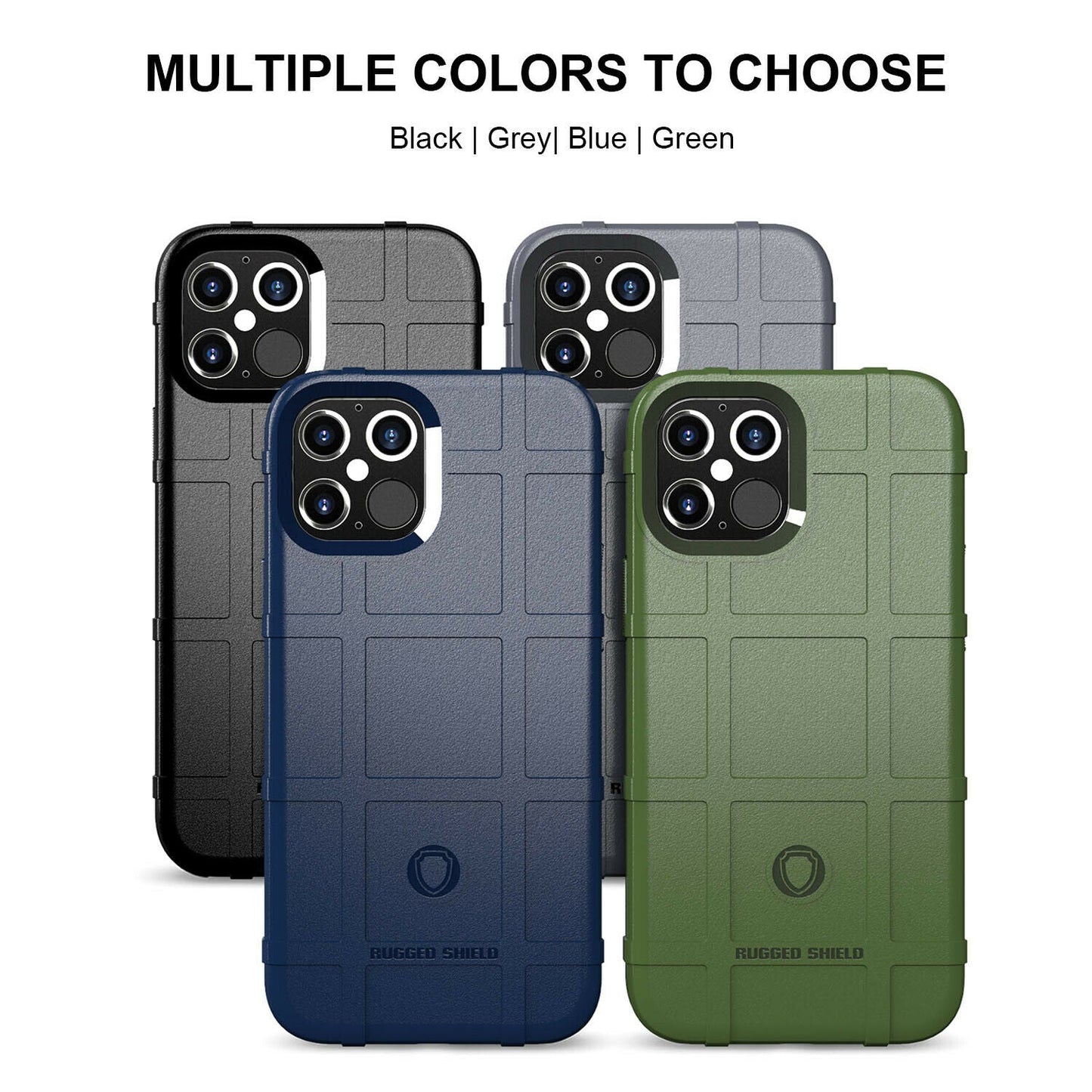 Shockproof Case Shield Armor Rubber Cover for iPhone - carolay.co