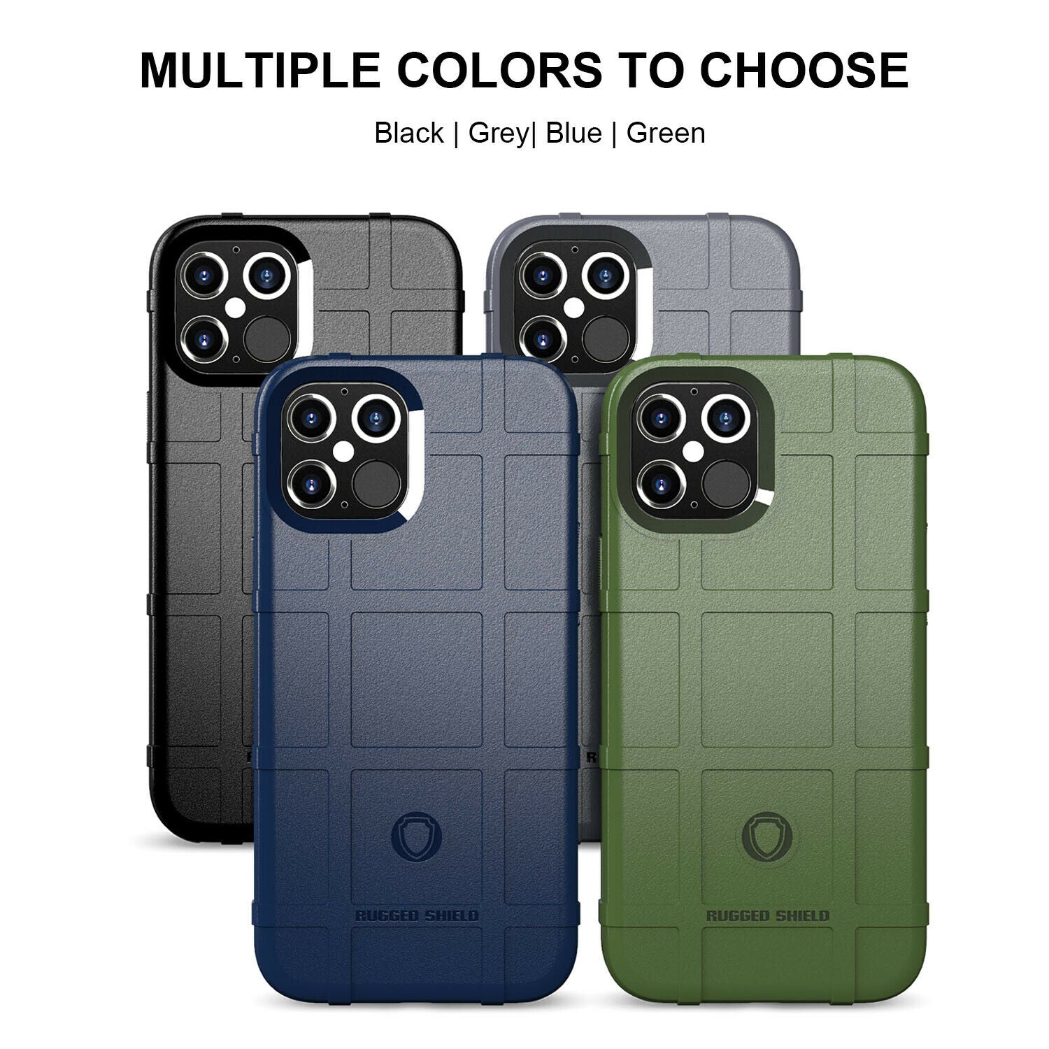Shockproof Case Shield Armor Rubber Cover for iPhone - carolay.co