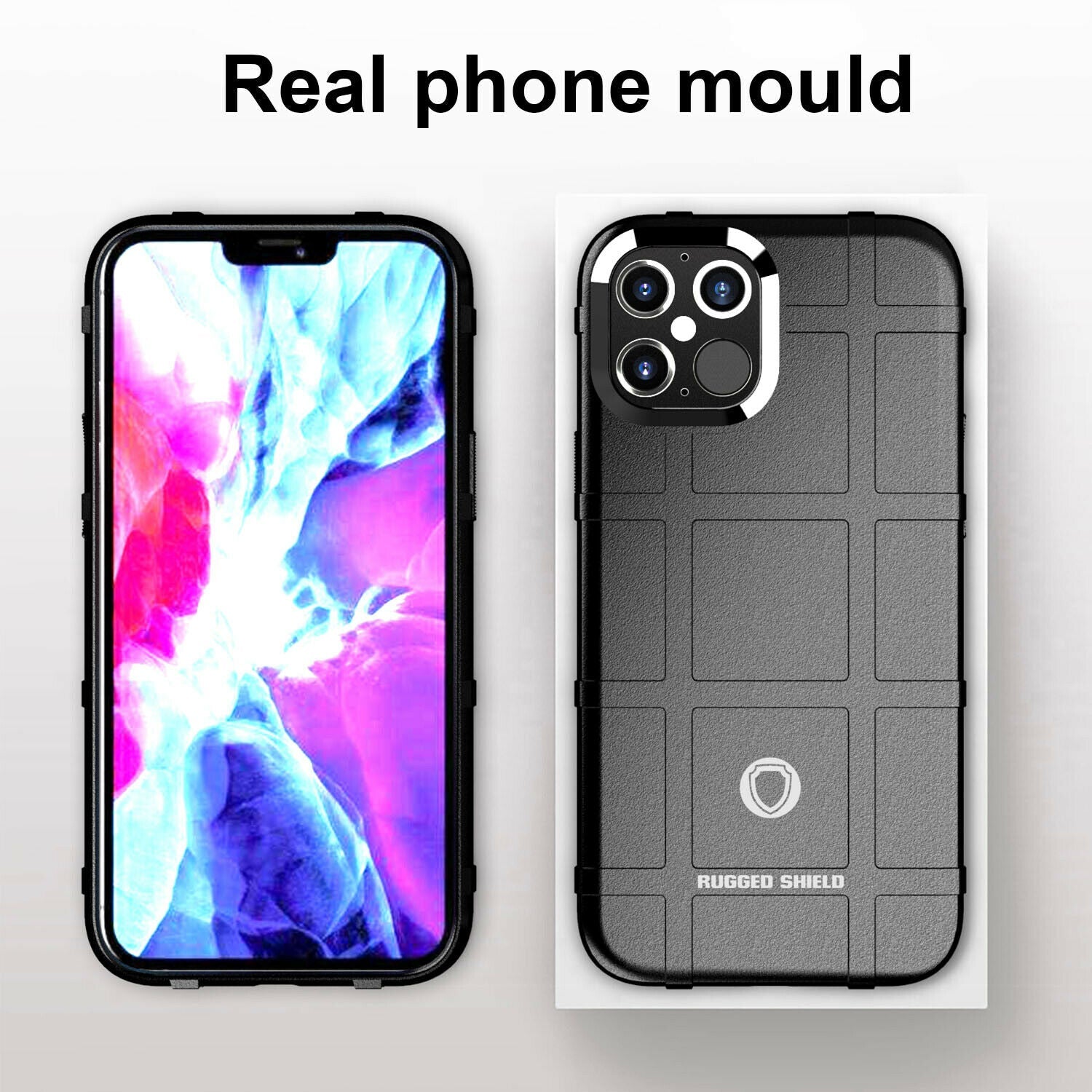Shockproof Case Shield Armor Rubber Cover for iPhone - carolay.co