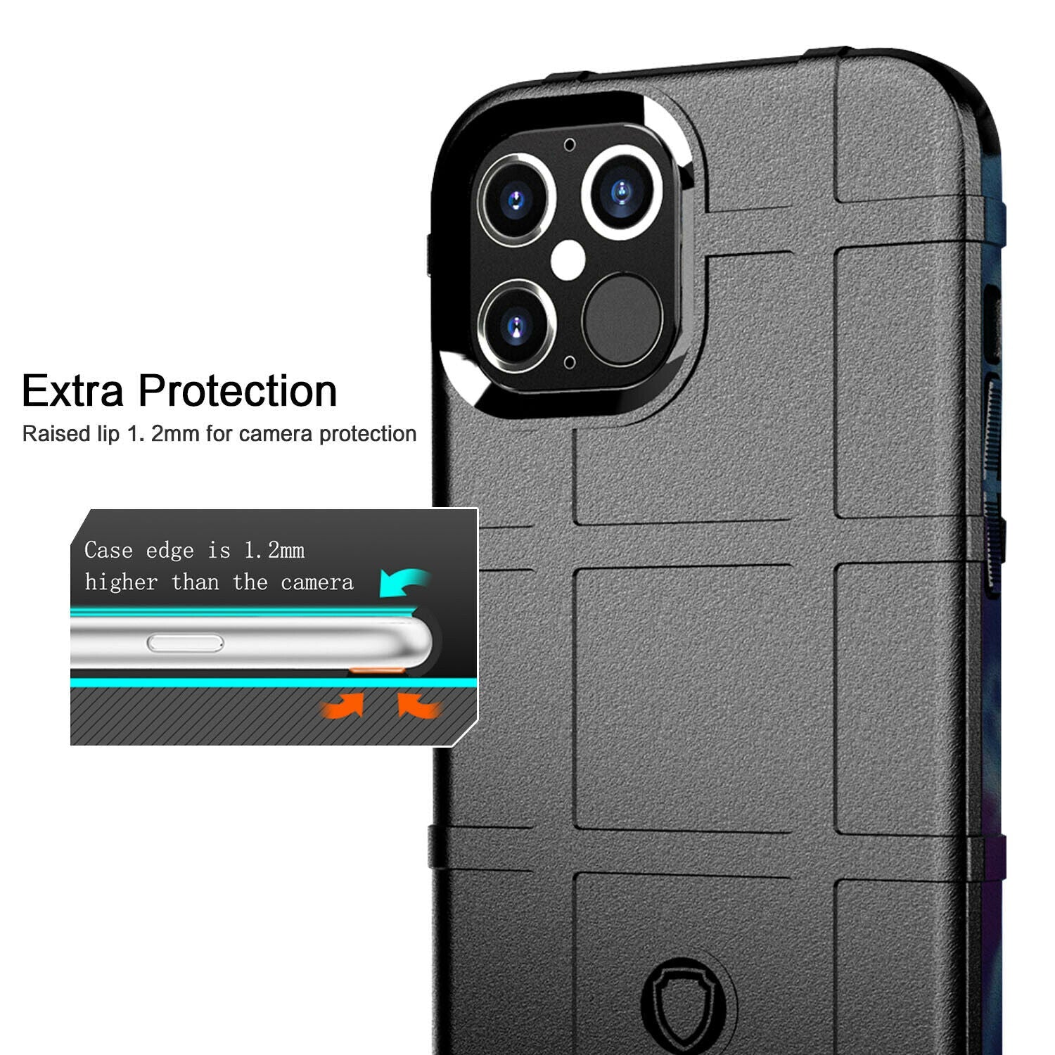 Shockproof Case Shield Armor Rubber Cover for iPhone - carolay.co