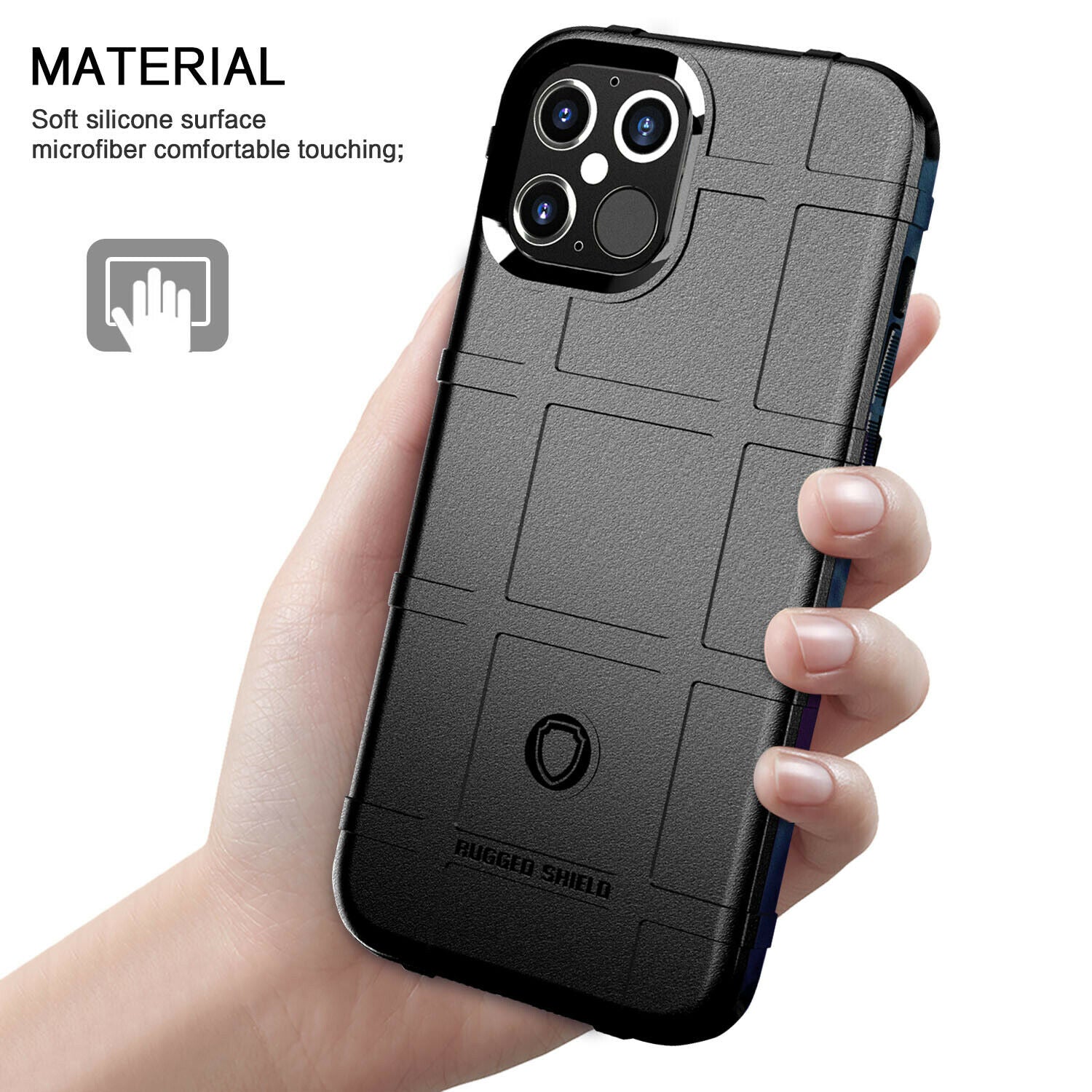 Shockproof Case Shield Armor Rubber Cover for iPhone - carolay.co