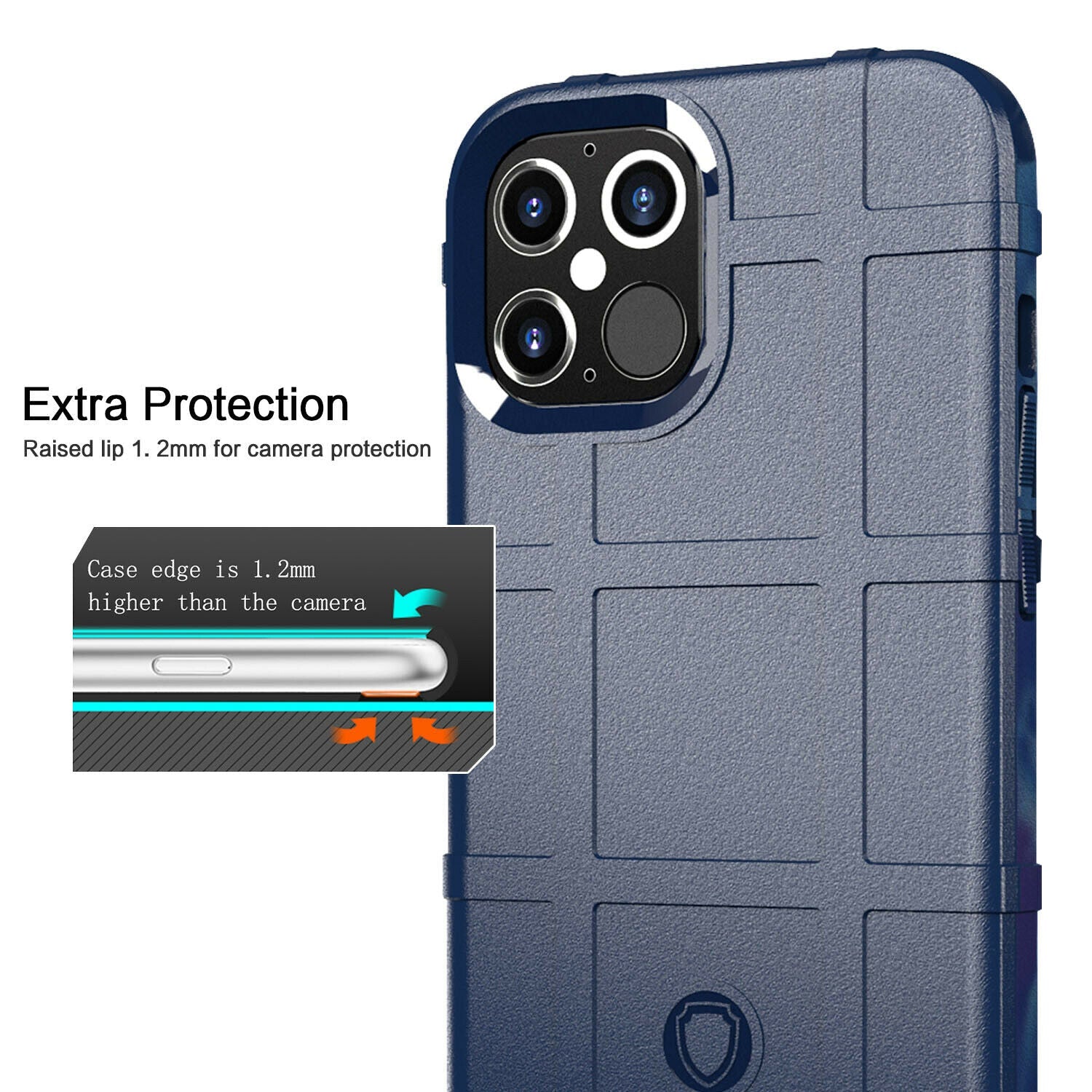 Shockproof Case Shield Armor Rubber Cover for iPhone - carolay.co