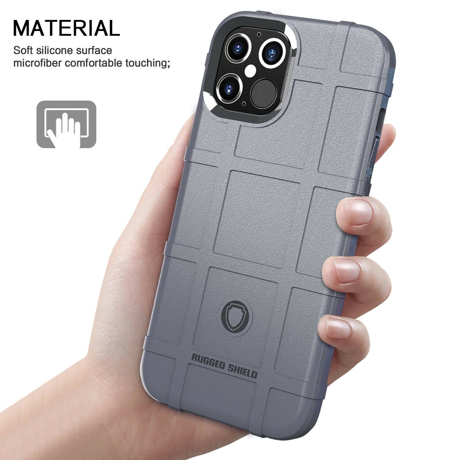 Shockproof Case Shield Armor Rubber Cover for iPhone - carolay.co