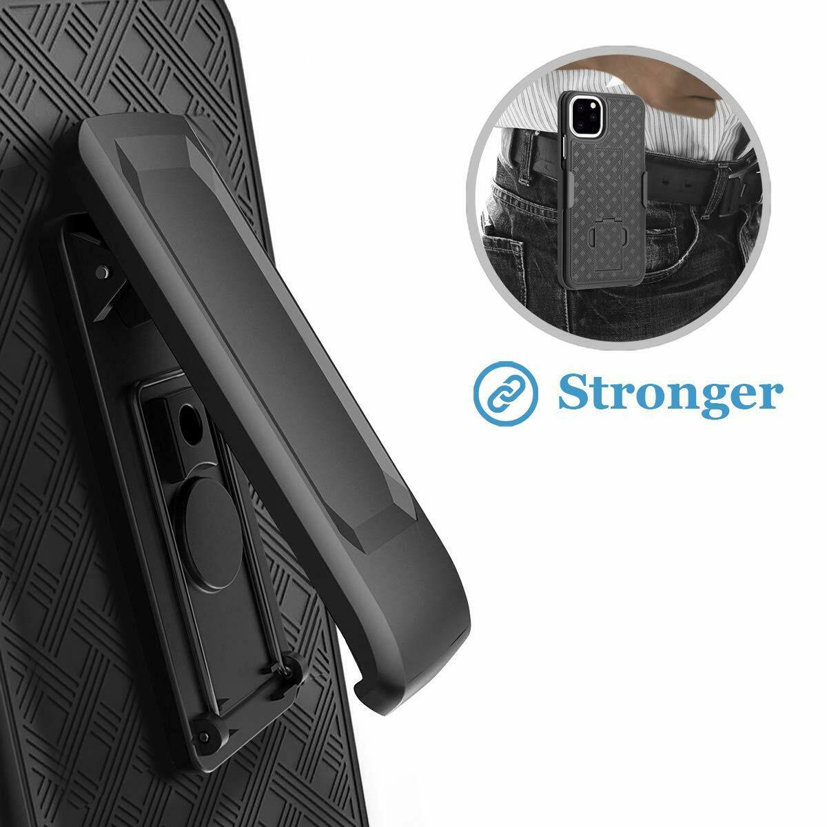Shockproof Case with Kickstand Belt Clip Holster for iPhone - carolay.co