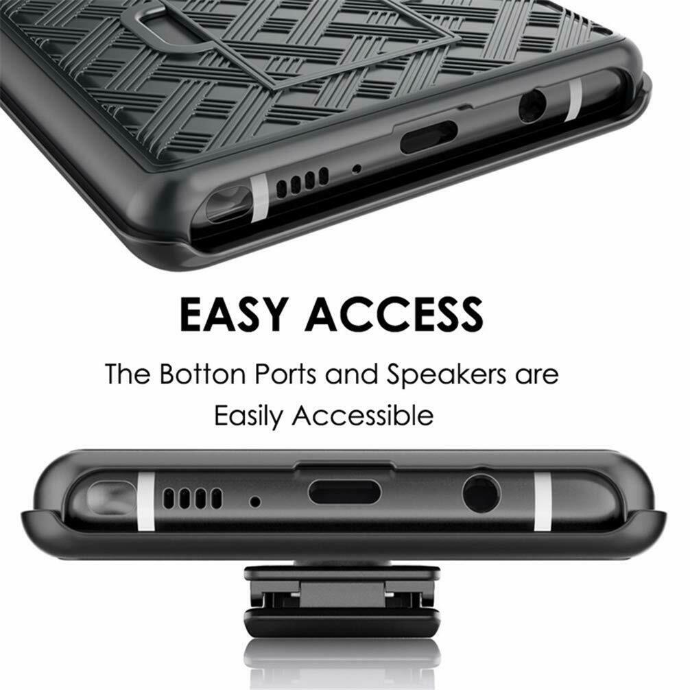 Shockproof Case with Kickstand Belt Clip Holster for iPhone - carolay.co