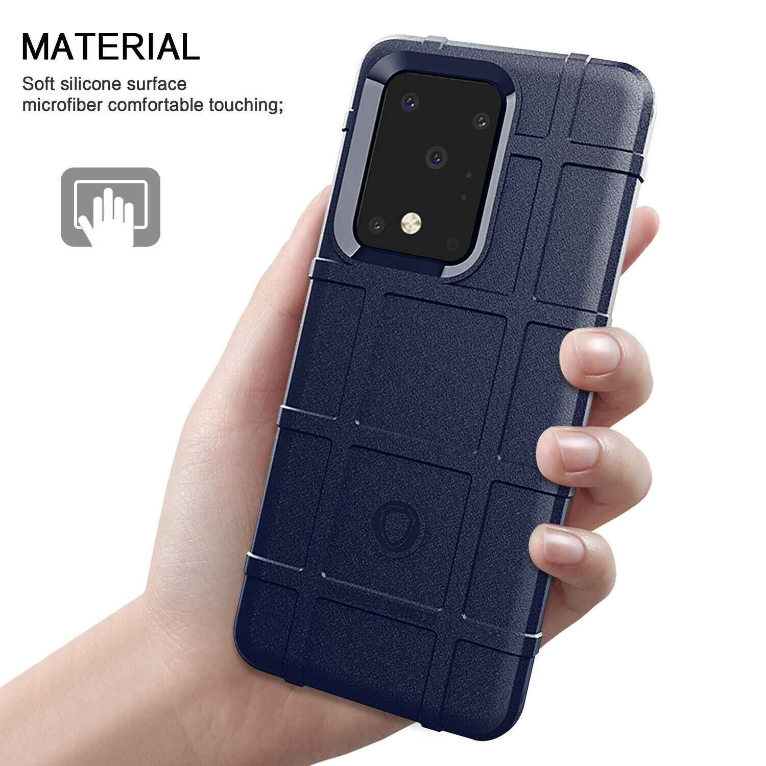 Shockproof Rugged Shield Matte Back Case for Samsung Galaxy S20 FE - carolay.co