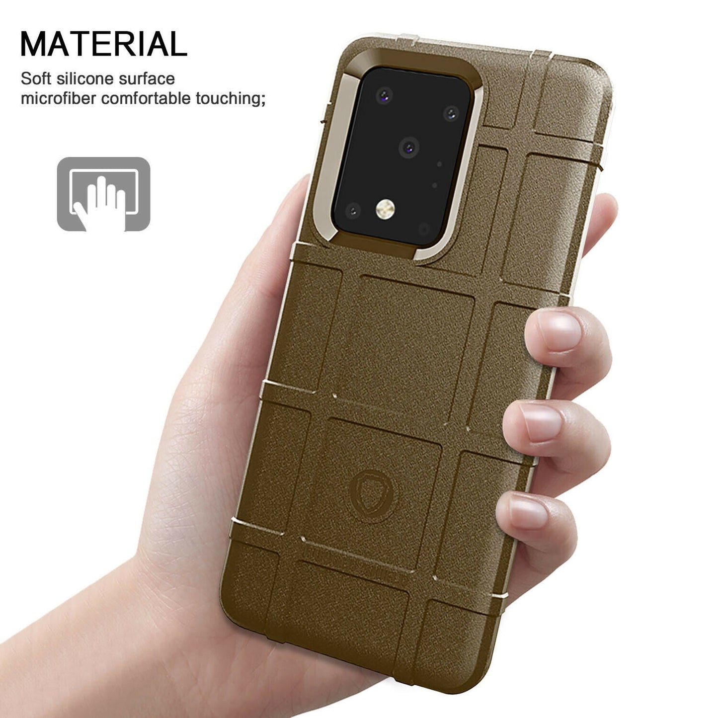 Shockproof Rugged Shield Matte Back Case for Samsung Galaxy S20 FE - carolay.co