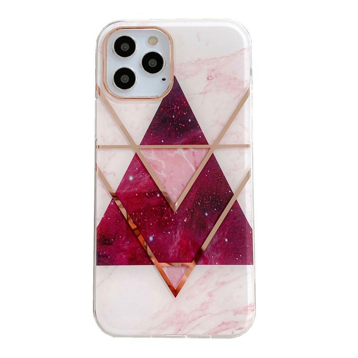 Slim Clear Marble Pattern Case For iPhone - carolay.co