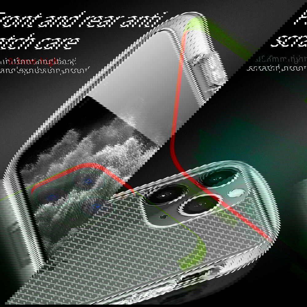 Slim Clear Soft Rubber Silicone Protective Back Case For iPhone - carolay.co