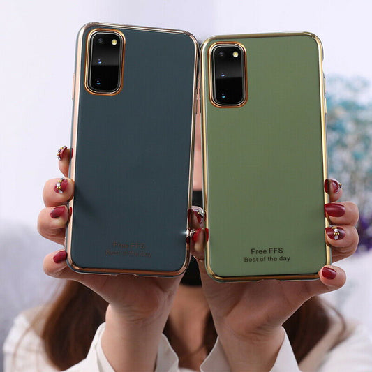 Slim Gel Plating Soft Case For Samsung - carolay.co